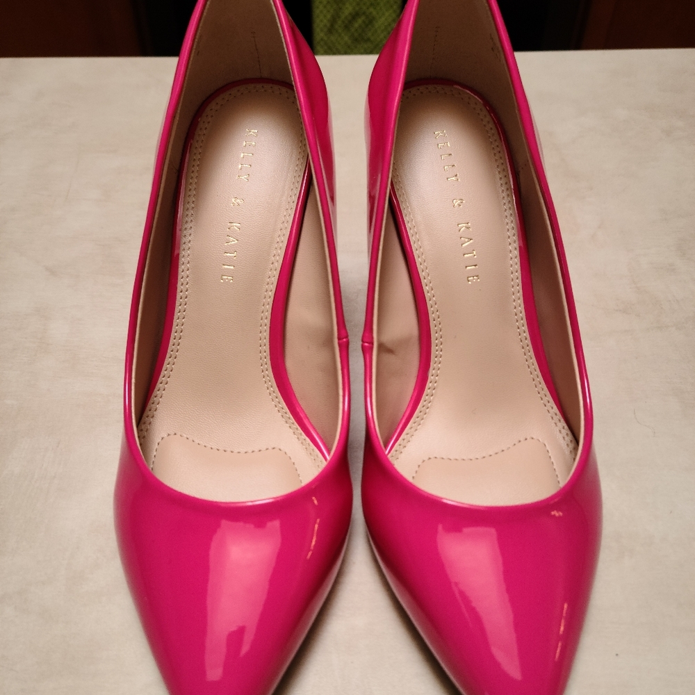 HOT pink heels